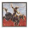 Stupell Industries Western Cowboy Wild Horse Framed Floater Canvas Wall Art
